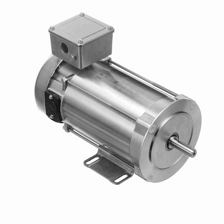 Leeson 0.50Hp Washdown Motor, 3 Phase, 1200 Rpm, 208-230/460 V, 56Hc Frame, Tenv 117275.00
